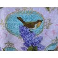 gorgeous bird lilac pink flower cobbler apron medium