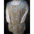 birdhouses sunflowers bees cobbler apron lg xl