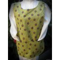 birdhouses sunflowers bees cobbler apron lg xl