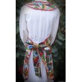 christmas vintage apron