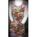 christmas vintage apron