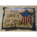 land americana pillow