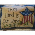 land americana pillow