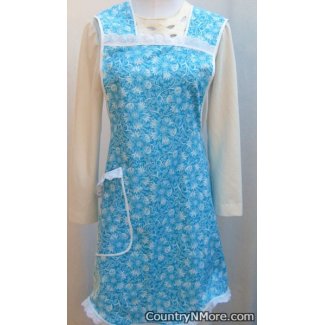 gorgeous floral vintage style apron