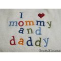 custom embroidered baby bib boys