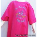 best big sister embroidered t shirt pink