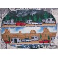 camping fishing national park rv place mat