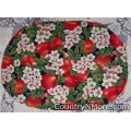 reversible apple blossom place mat
