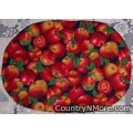 reversible apple blossom place mat