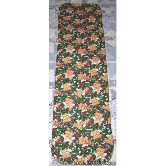 angel bear poinsettia 14 12 inches x 53 table