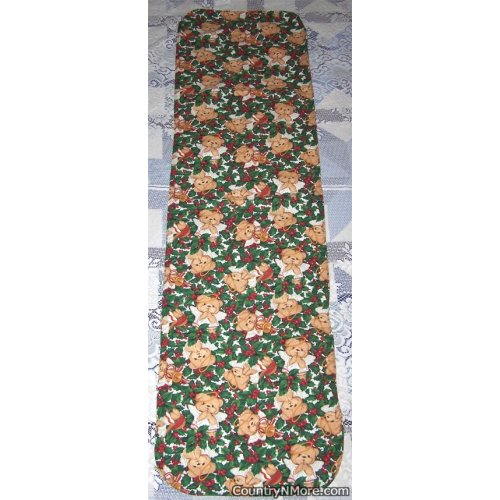 angel bear poinsettia 14 12 inches x 53 table