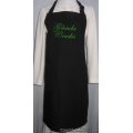 custom embroidered bbq apron glenda cooks