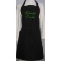 custom embroidered bbq apron glenda cooks