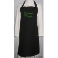 custom embroidered bbq apron loraine cooks