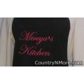 custom embroidered bbq apron mireyas kitchen