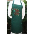 kiss cook christmas holiday embroidered bbq apron