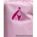 pink ribbon hope embroidered apron