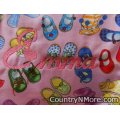personalized embroidered girl burp pad cloth