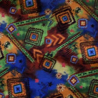 colorful southwestern fabric