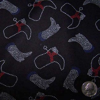 cowboy boots fabric