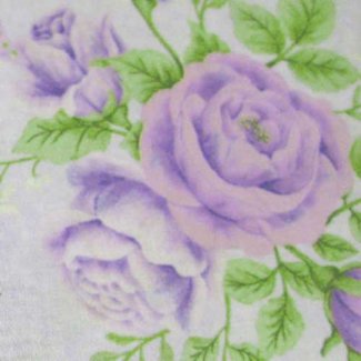 purple roses large fabric