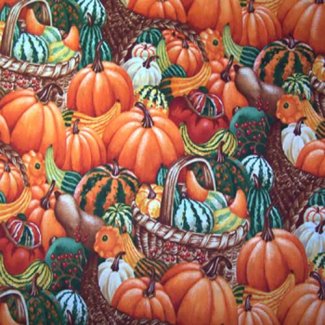 fall harvest fabric