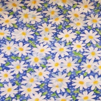 small daisies fabric