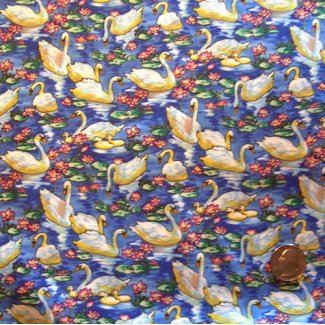 swans fabric