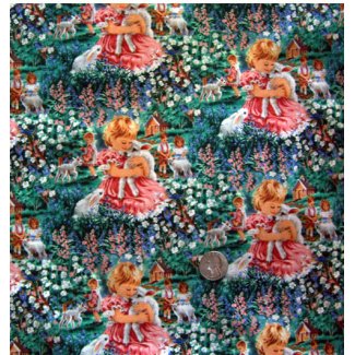 sweet little angels fabric