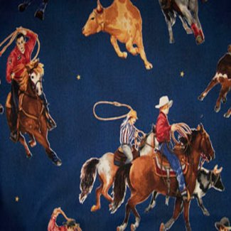 cowboy roundup fabric 2327
