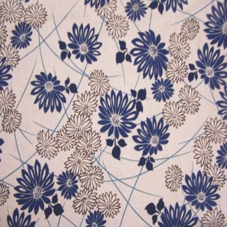 retro flower fabric 2289