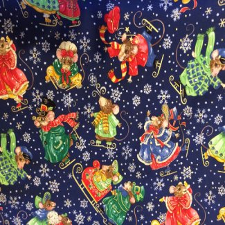 night before christmas fabric