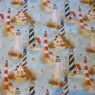 serene shores fabric