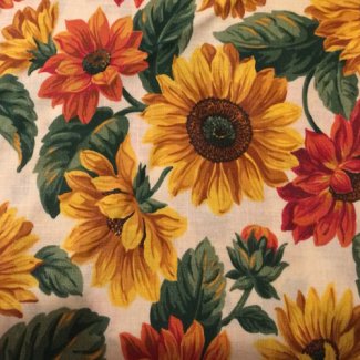 sunflower fabric